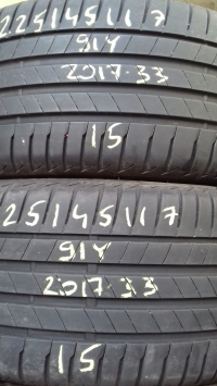 Bridgestone Turanza T 001 91Y(2017,33) 225/45 R17