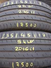 Continental ContiSportContact3 94W(2016.11) 235/45 R17