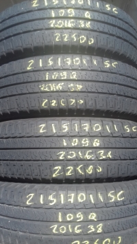 Michelin Agilis Camping 109Q(2016.38) 215/70 R15C