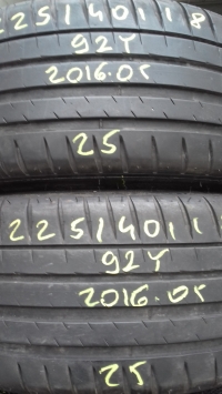 Michelin Pilot Sport4 92Y(2016.05) 225/40 R18
