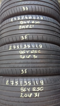 Dunlop SP Sport Maxx GT 96Y RSC(2018.31)Felemás! 275/35 R19