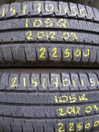 Michelin Agilis Camping 109Q(2012.03) 215/70 R15C