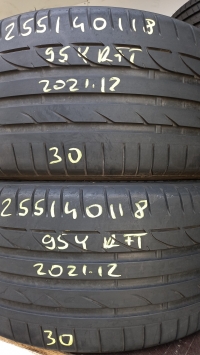 Bridgestone  Potenza S001 95Y RFT(21.12) 255/40 R18