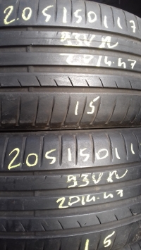 Dunlop Sport BluResponse 93V XL(2014.47) 205/50 R17