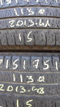 Michelin Agilis Camping 113Q(2013.48) 215/75 R16C